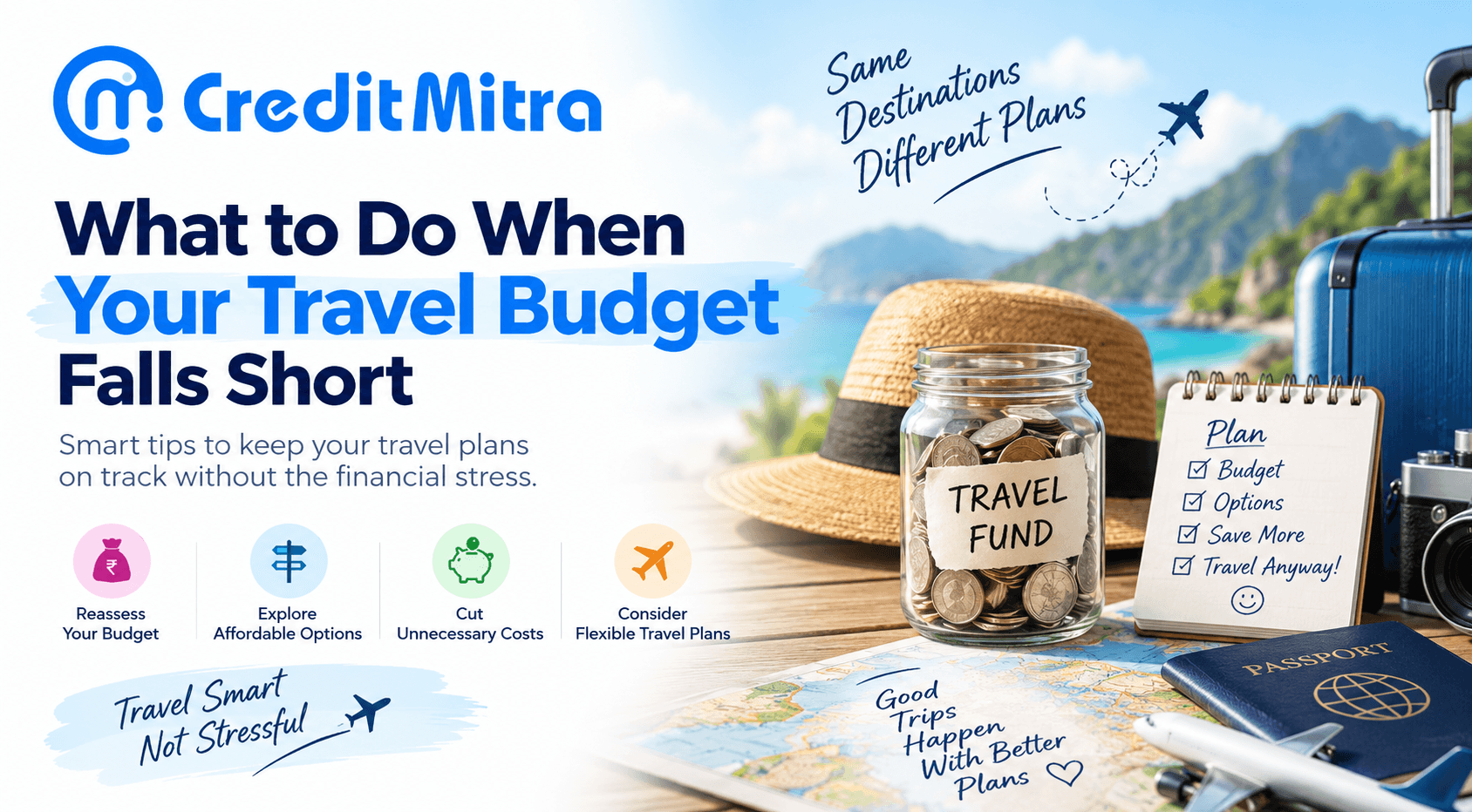 What to Do When Your Travel Budget Falls Short