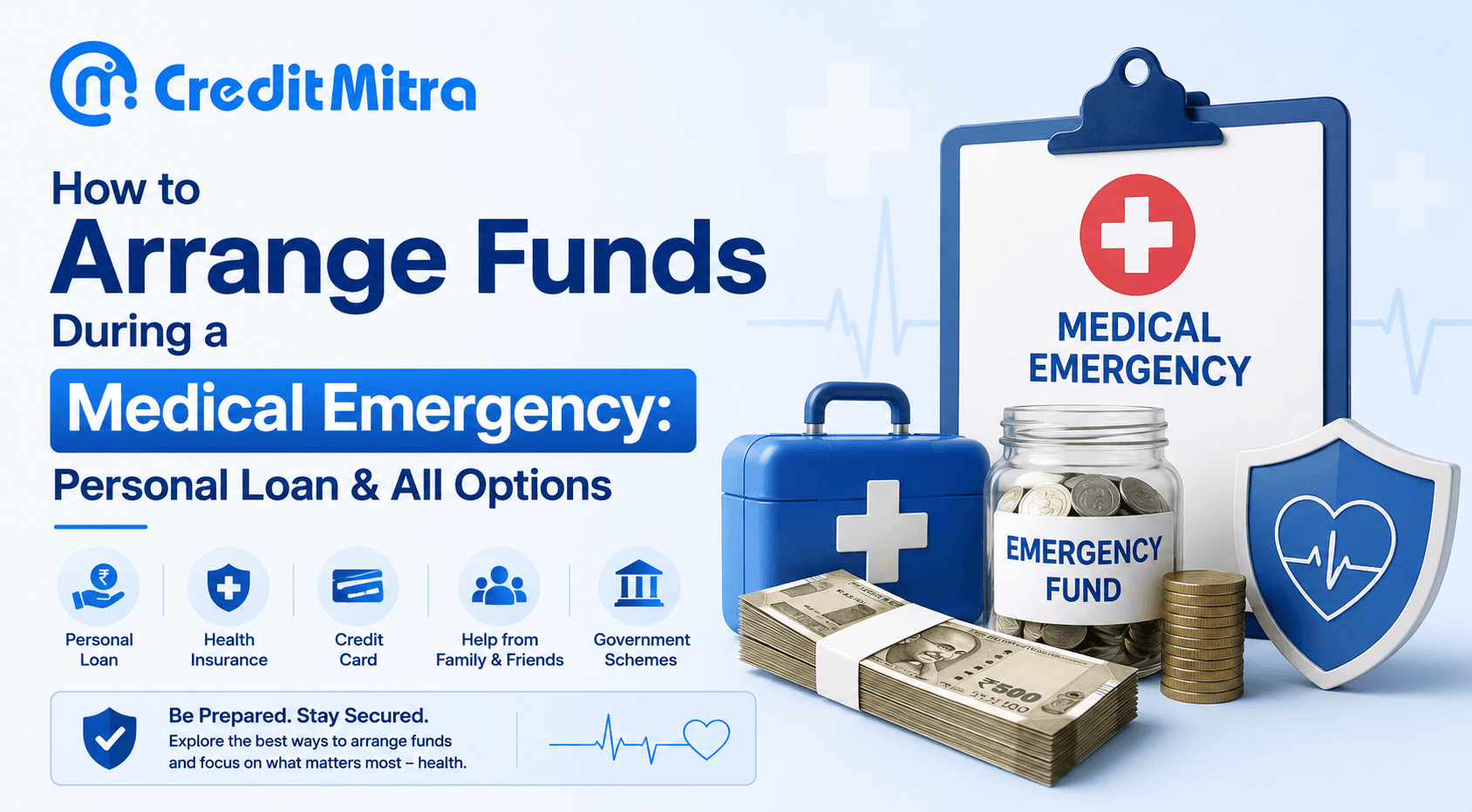 How to Arrange Funds During a Medical Emergency: Personal Loan & All Options