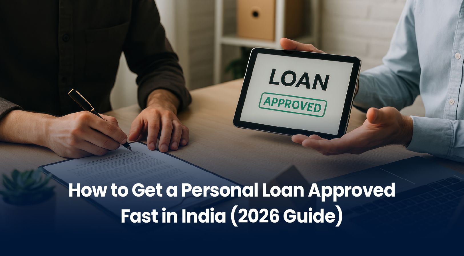 How to Get a Personal Loan Approved Fast in India (2026 Guide)